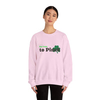 Load image into Gallery viewer, "Too Cute to Pinch" (BLACK) - Unisex Heavy Blend™ Crewneck Sweatshirt