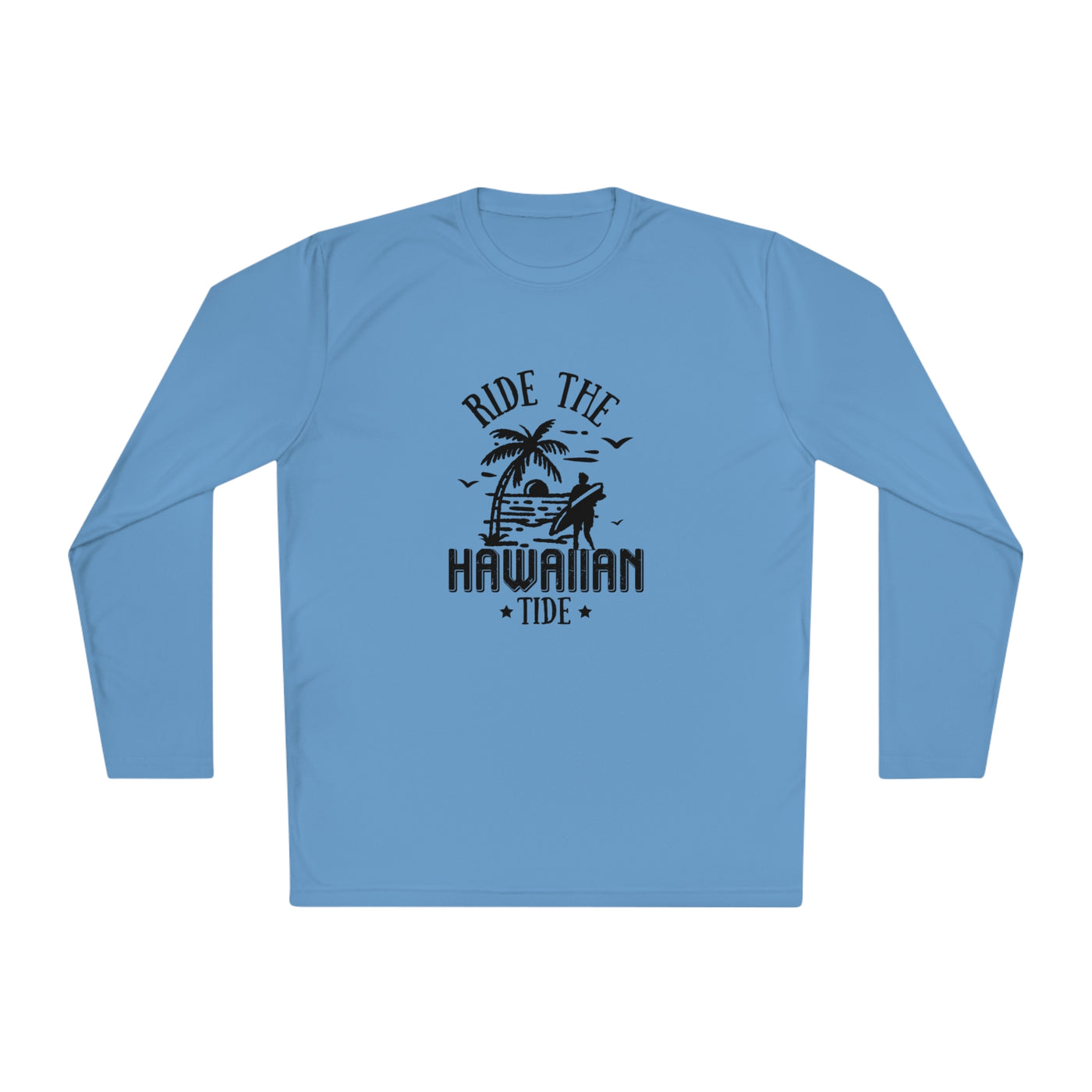 Hawaiian Tide - Moisture-Wicking Long Sleeve Tee