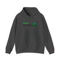 Load image into Gallery viewer, "Too Cute to Pinch" (BLACK) - Unisex Heavy Blend™ Hooded Sweatshirt