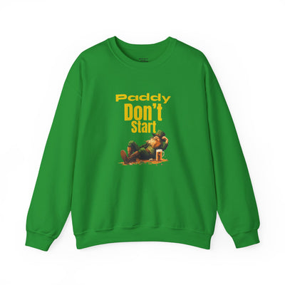 "PADDY DON'T START" - Unisex Heavy Blend™ Crewneck Sweatshirt