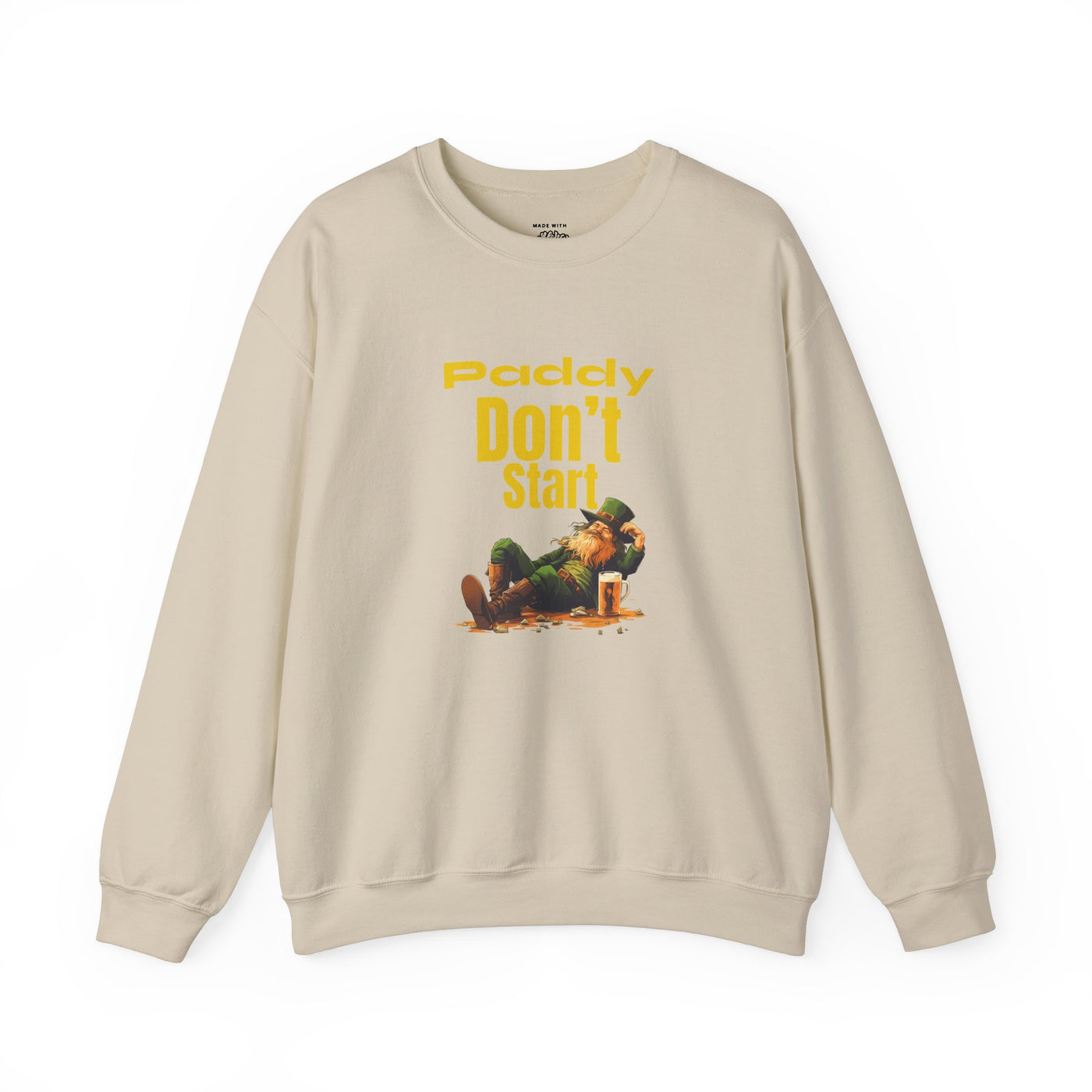 "PADDY DON'T START" - Unisex Heavy Blend™ Crewneck Sweatshirt