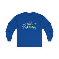 Load image into Gallery viewer, "SASSY LASSIE" - Unisex Ultra Cotton Long Sleeve Tee