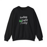 Load image into Gallery viewer, "FEELING LUCKY TODAY" - Unisex Heavy Blend™ Crewneck Sweatshirt