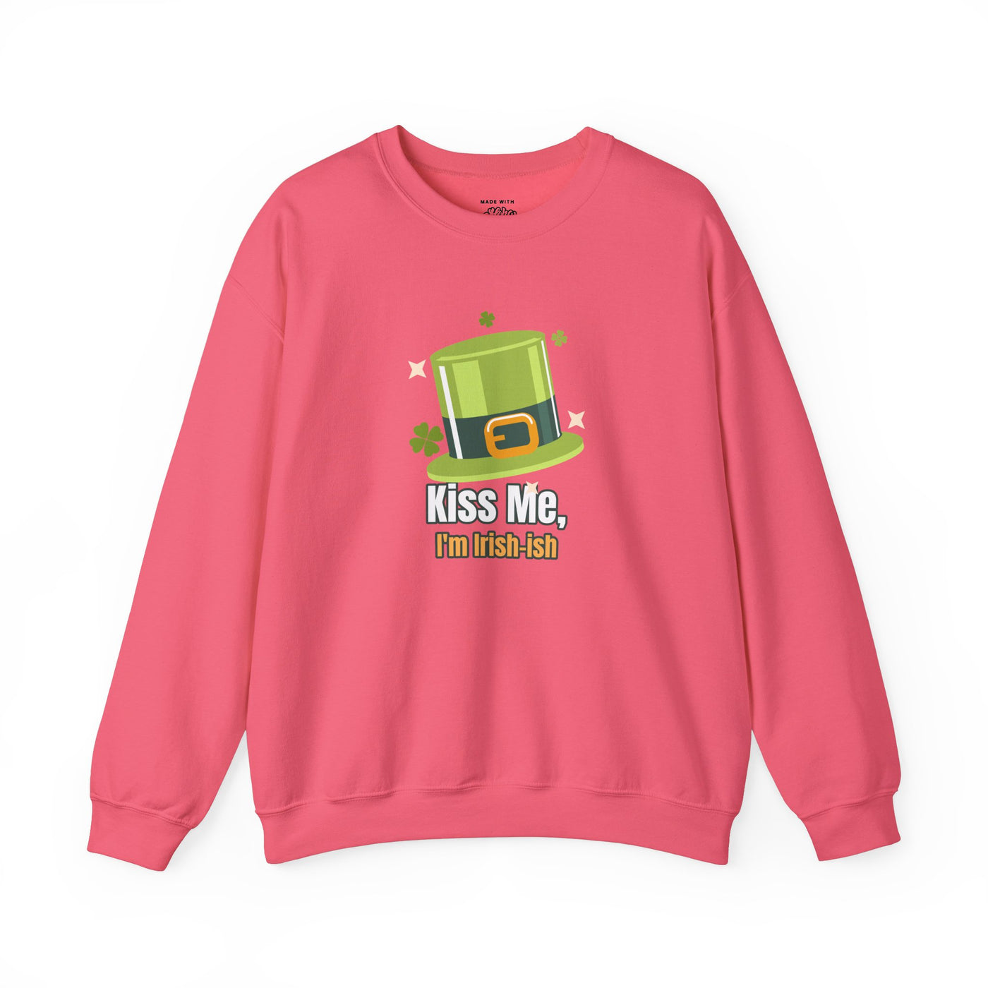 "Kiss Me, I'm Irish-ish" - Unisex Heavy Blend™ Crewneck Sweatshirt