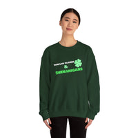 Load image into Gallery viewer, "Four Leaf Clovers &amp; Shenanigans" - Unisex Heavy Blend™ Crewneck Sweatshirt