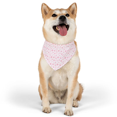 "Pink Sakura" Pet Bandana Collar