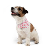 Load image into Gallery viewer, "Swirling Skies: Cloudy Red Dreams" Pet Bandana Collar