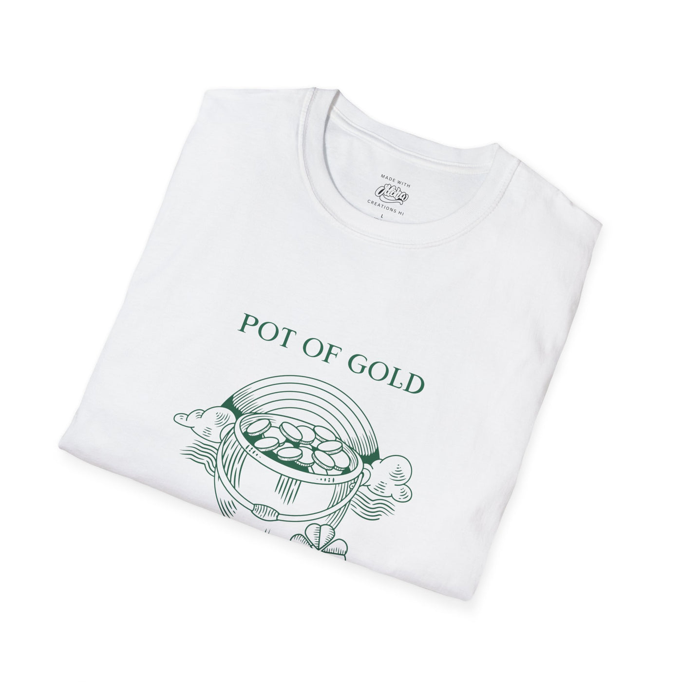 "POT OF GOLD" - Unisex Softstyle T-Shirt