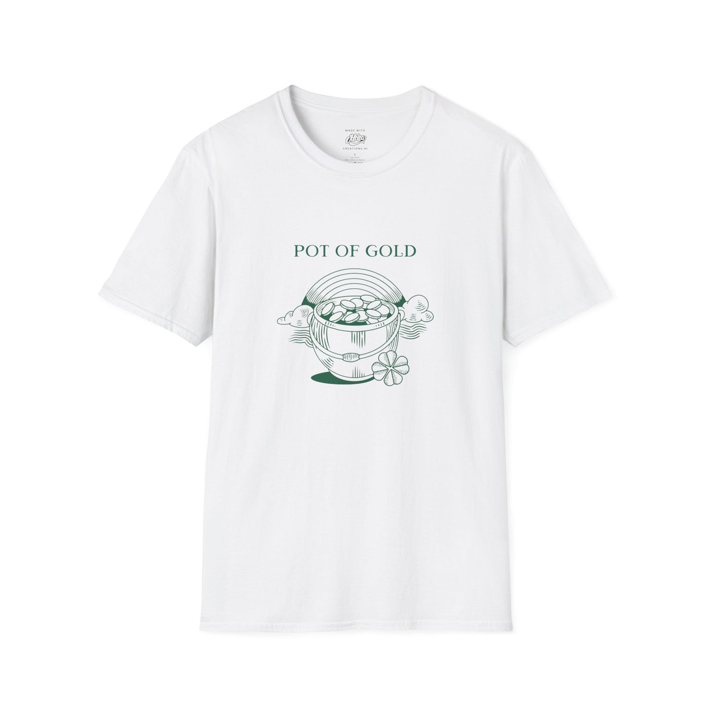 "POT OF GOLD" - Unisex Softstyle T-Shirt