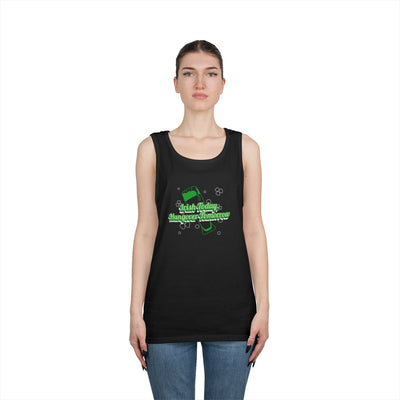 "Irish Today, Hungover Tomorrow" - Unisex Heavy Cotton Tank Top