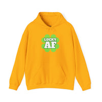 Load image into Gallery viewer, "LUCKY AF" Unisex Heavy Blend™ Hooded Sweatshirt