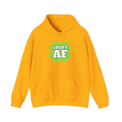 "LUCKY AF" Unisex Heavy Blend™ Hooded Sweatshirt