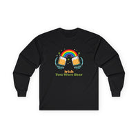 Load image into Gallery viewer, "IRISH YOU WERE BEER" - Unisex Ultra Cotton Long Sleeve Tee