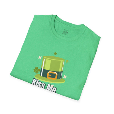 "Kiss Me, I'm Irish-ish" - Unisex Softstyle T-Shirt