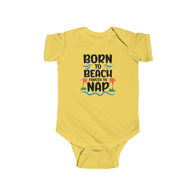 "Born to Beach" Baby Onesie (Color)