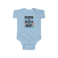 Load image into Gallery viewer, "Born to Beach" Baby Onesie (Color)
