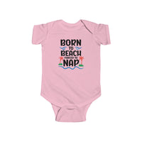 Load image into Gallery viewer, "Born to Beach" Baby Onesie (Color)