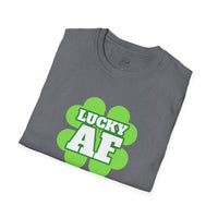 Load image into Gallery viewer, "LUCKY AF" - Unisex Softstyle T-Shirt
