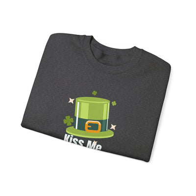 "Kiss Me, I'm Irish-ish" - Unisex Heavy Blend™ Crewneck Sweatshirt