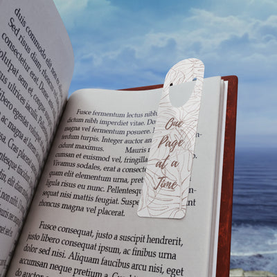 Bookmark - "One Page at a Time"