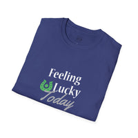 Load image into Gallery viewer, "FEELING LUCKY TODAY" - Unisex Softstyle T-Shirt