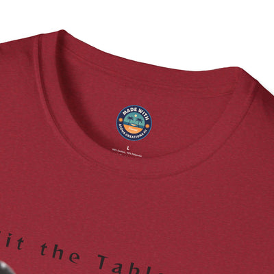 Las Vegas - Tables -Red Softstyle T-Shirt