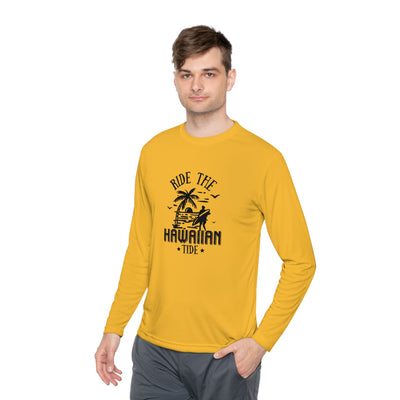 Hawaiian Tide - Moisture-Wicking Long Sleeve Tee