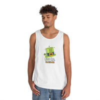 Load image into Gallery viewer, "Kiss Me, I'm Irish-ish" - Unisex Heavy Cotton Tank Top
