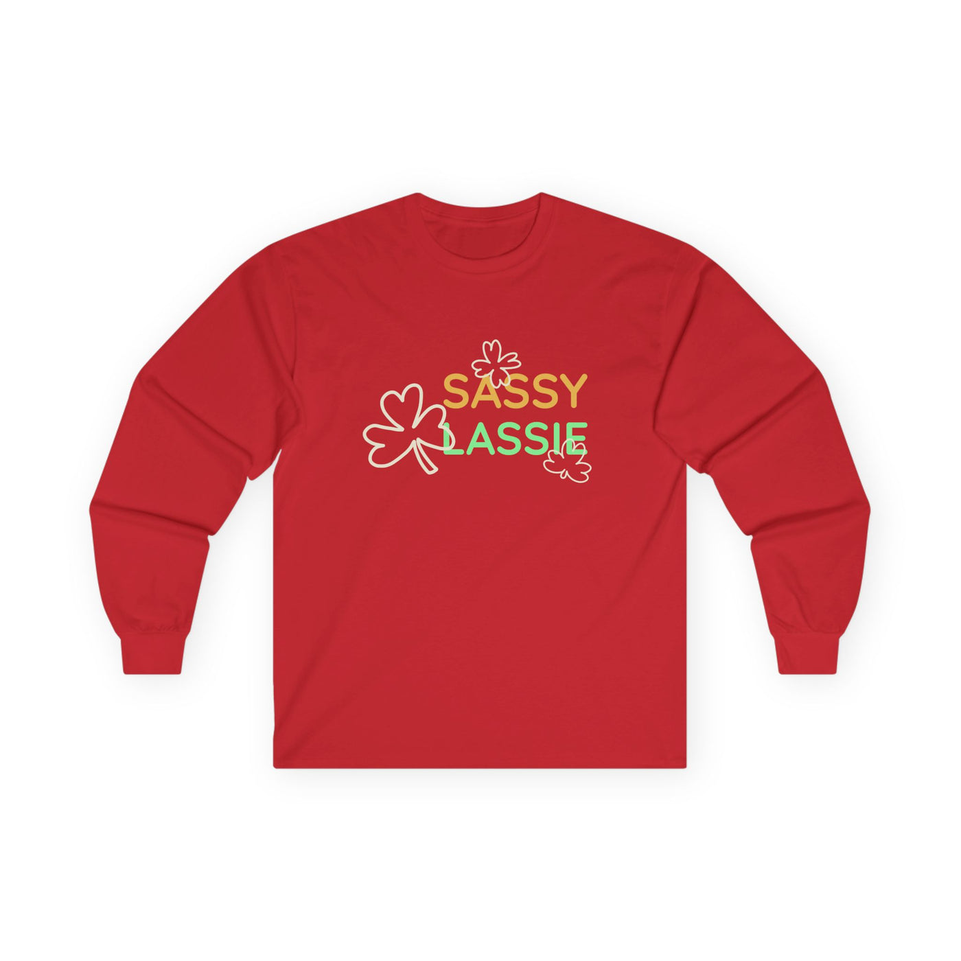 "SASSY LASSIE" - Unisex Ultra Cotton Long Sleeve Tee