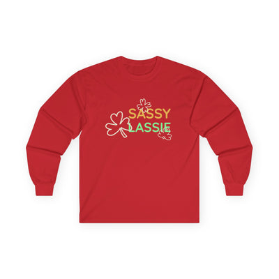 "SASSY LASSIE" - Unisex Ultra Cotton Long Sleeve Tee