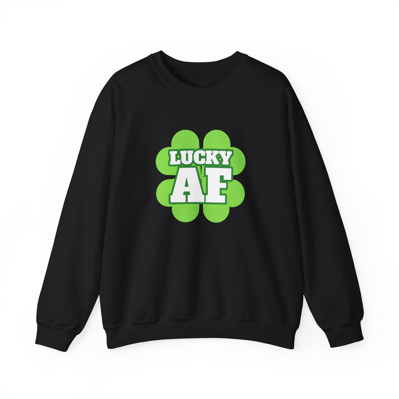 "LUCKY AF" - Unisex Heavy Blend™ Crewneck Sweatshirt