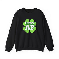 Load image into Gallery viewer, "LUCKY AF" - Unisex Heavy Blend™ Crewneck Sweatshirt