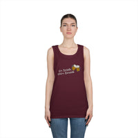 Load image into Gallery viewer, "0% IRISH, 100% DRUNK" - Unisex Heavy Cotton Tank Top