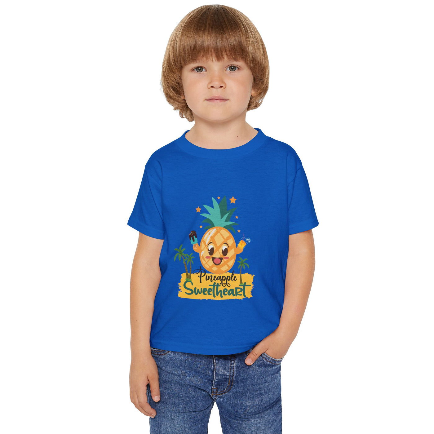 Pineapple Sweetheart - Heavy Cotton™ Toddler T-shirt