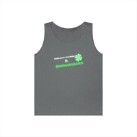 Load image into Gallery viewer, "Four Leaf Clovers &amp; Shenanigans" - Unisex Heavy Cotton Tank Top