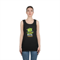Load image into Gallery viewer, "Kiss Me, I'm Irish-ish" - Unisex Heavy Cotton Tank Top