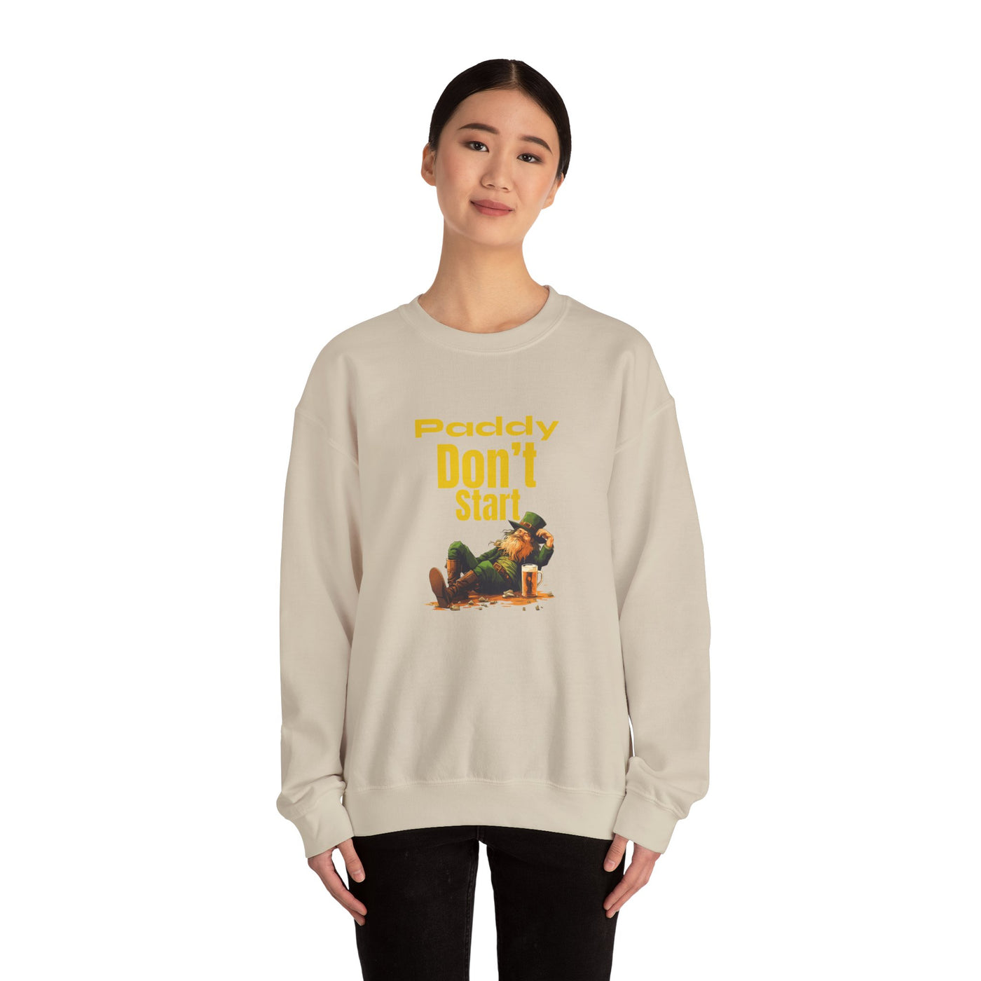 "PADDY DON'T START" - Unisex Heavy Blend™ Crewneck Sweatshirt