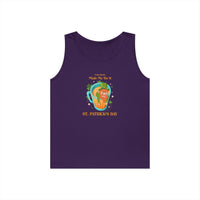 Load image into Gallery viewer, "Leprechauns Made Me Do It" - Unisex Heavy Cotton Tank Top
