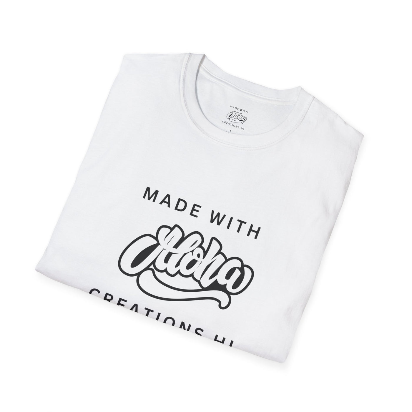 NEW LOGO - Unisex Softstyle T-Shirt (BLACK)