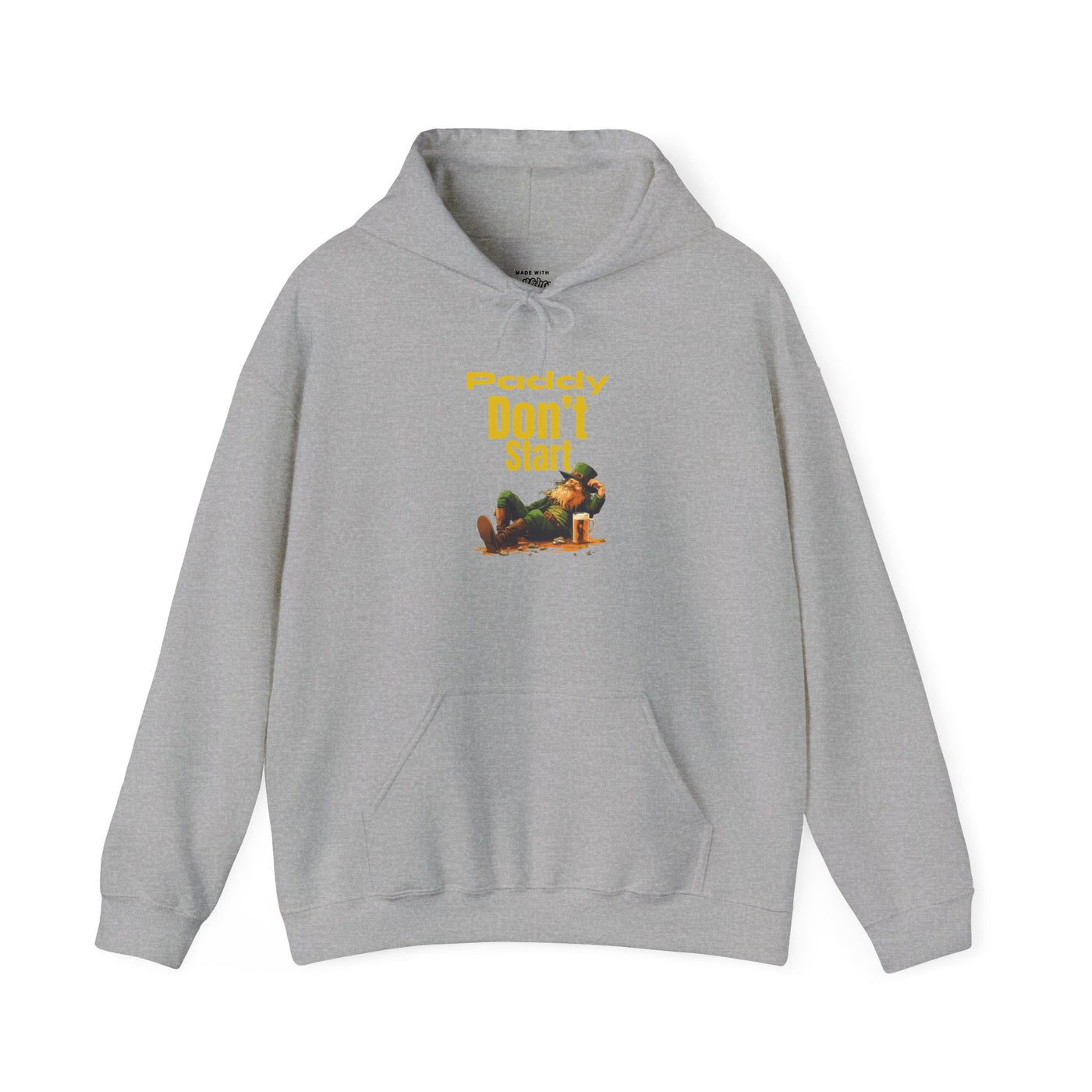 "PADDY DON'T START" - Unisex Heavy Blend™ Hooded Sweatshirt