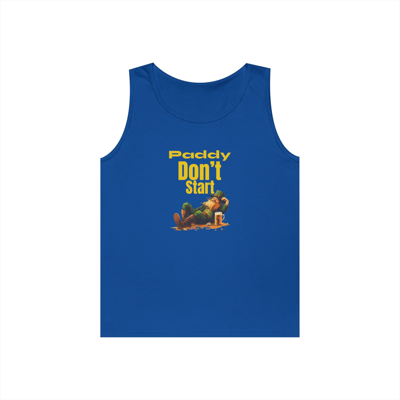 "PADDY DON'T START" - Unisex Heavy Cotton Tank Top