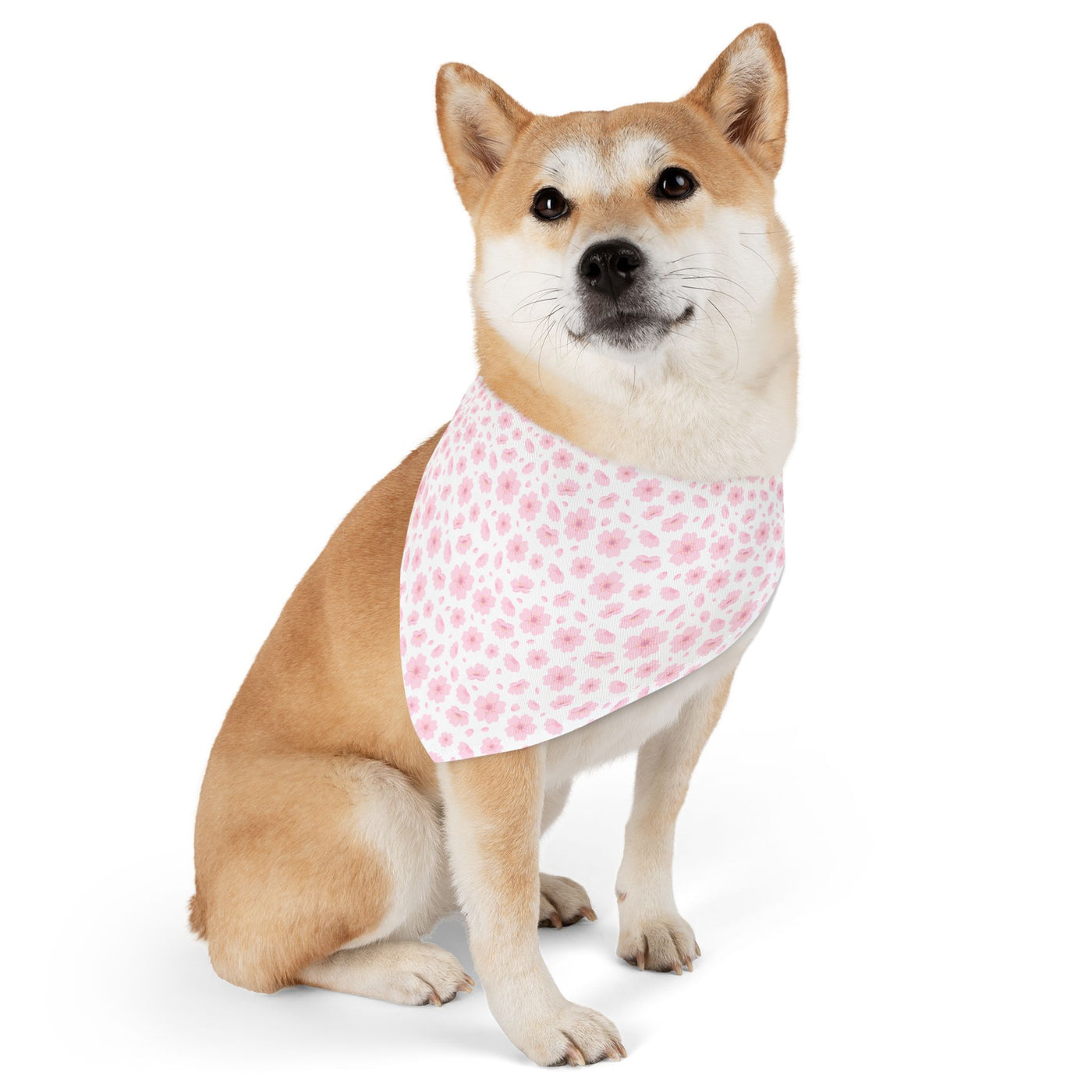 "Pink Sakura" Pet Bandana Collar