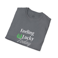 Load image into Gallery viewer, "FEELING LUCKY TODAY" - Unisex Softstyle T-Shirt