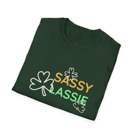Load image into Gallery viewer, "SASSY LASSIE" - Unisex Softstyle T-Shirt