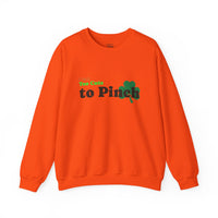 Load image into Gallery viewer, "Too Cute to Pinch" (BLACK) - Unisex Heavy Blend™ Crewneck Sweatshirt