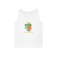 Load image into Gallery viewer, "Leprechauns Made Me Do It" - Unisex Heavy Cotton Tank Top