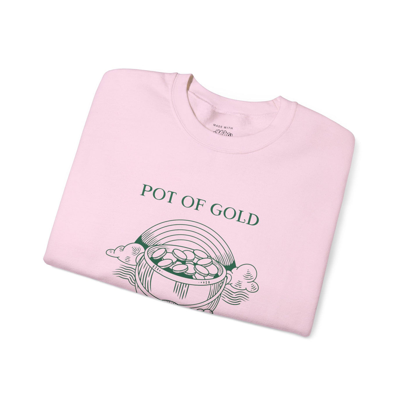 "POT OF GOLD" - Unisex Heavy Blend™ Crewneck Sweatshirt