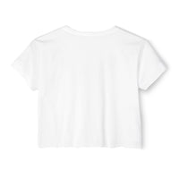 Load image into Gallery viewer, Chase Your Goals - Women's Festival Crop Top (Black)