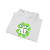 Load image into Gallery viewer, "LUCKY AF" Unisex Heavy Blend™ Hooded Sweatshirt