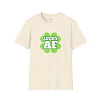 Load image into Gallery viewer, "LUCKY AF" - Unisex Softstyle T-Shirt